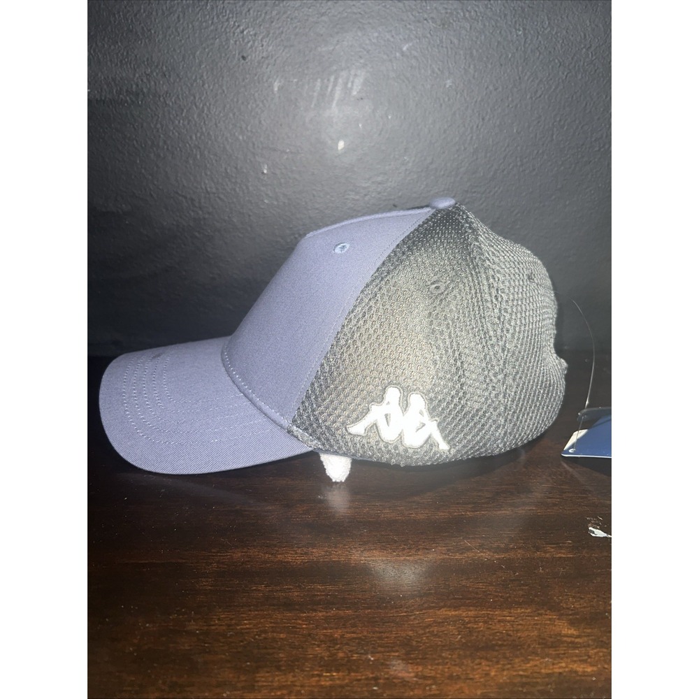 Kappa Mesh‎ Trucker Hat US Adjustable Blue Embroidered Official. New With Tags.